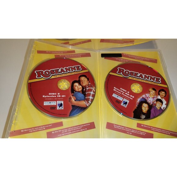 Roseanne - The Complete First Season (DVD, 2005, 4-Disc Set)! - Picture 4 of 12